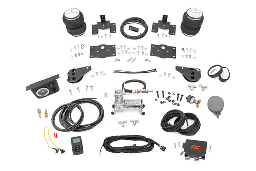 Rough Country - Air Spring Kit w/compressor - Wireless Controller - Stock Height - Ram 1500 (10-18 & Classic) - 10032WC