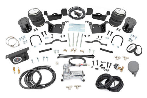 Rough Country - Air Spring Kit w/compressor - 3-5 Inch Lift Kit - Chevy/GMC 2500HD/3500HD (20-25) - 100345C