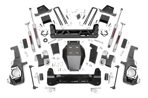 Rough Country - 7 Inch Lift Kit - NTD - Chevy/GMC 2500HD/3500HD 4WD (20-25) - 10130A