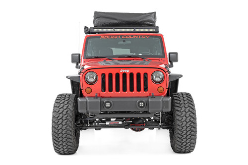 Rough Country - Front Bumper Caps - Jeep Wrangler JK/Wrangler Unlimited (2007-2018) - 1047