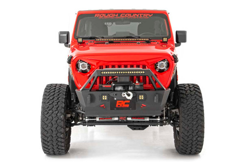Rough Country - Replacement Grille - Angry Eyes - Jeep Gladiator JT/Wrangler JL 4WD (18-25) - 10496