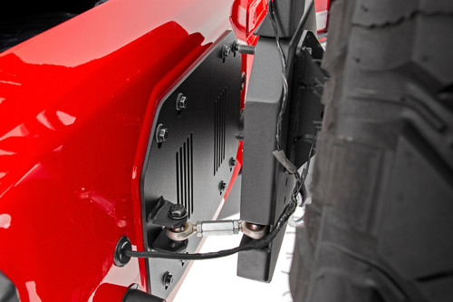 Rough Country - Rear Bumper - Trail - Tire Carrier - Jeep Wrangler JL (21-25)/Wrangler Unlimited (18-25) - 10598