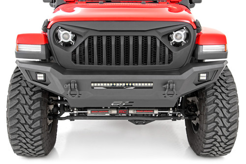 Rough Country - Front Bumper - Skid Plate - Jeep Gladiator JT/Wrangler JK & JL/Wrangler Unlimited 4WD - 10635