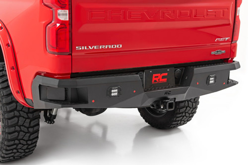 Rough Country - Rear LED Bumper - Chevy Silverado 1500 2WD/4WD (2019-2024 & Classic) - 10758