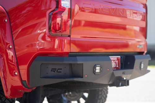 Rough Country - Rear LED Bumper - Chevy Silverado 1500 2WD/4WD (2019-2024 & Classic) - 10758