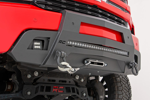 Rough Country - Hidden Winch Bumper - Chevy Silverado 1500 2WD/4WD (2019-2022) - 10805