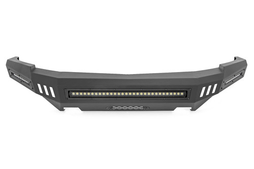 Rough Country - Front High Clearance Bumper - BLK LEDs - Chevy Silverado 1500 2WD/4WD (07-13) - 10911