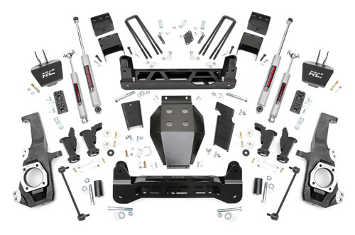 Rough Country - 5 Inch Lift Kit - Torsion Drop - Chevy/GMC 2500HD/3500HD (20-25) - 11030