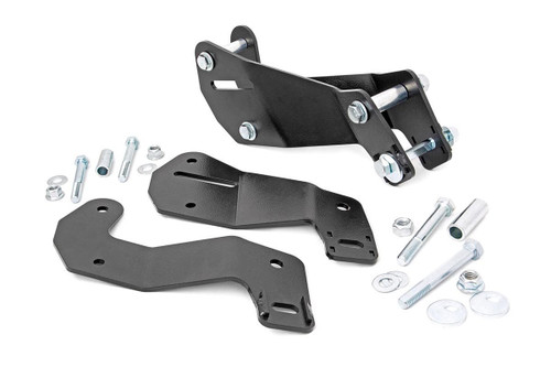 Rough Country - Control Arm Relocation Kit - Front - Jeep Wrangler JK/Wrangler Unlimited (07-18) - 110600