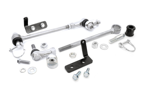Rough Country - Quick Disco Sway Links - 3.5-6.5 Inch Lift - Jeep Cherokee XJ (84-01)/Comanche MJ (86-92) - 1128