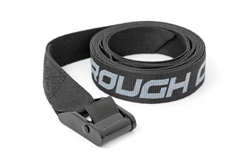 Rough Country - Cargo Tie-Down Straps - Cam Buckle - 1 in. X 9' - Pair - 117702A