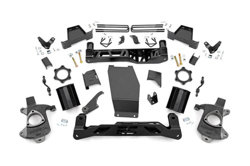 Rough Country - 7 Inch Lift Kit - Magneride - Alum - GMC Sierra 1500 Denali 4WD (2014-2016) - 18102