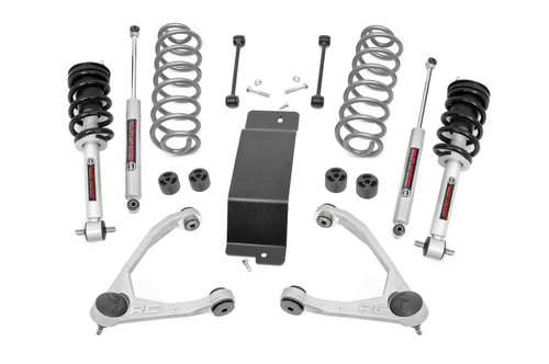 Rough Country - 3.5 Inch Lift Kit - N3 Struts - Forged UCAs - Chevy/GMC SUV 1500 (07-20) - 19332