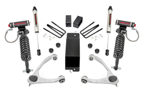 Rough Country - 3.5 Inch Lift Kit - Forged UCA - Vertex/V2 - Chevy/GMC 1500 (07-16) - 19457