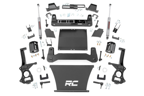 Rough Country - 6 Inch Lift Kit - Chevy Silverado 1500 4WD (2019-2024 & Classic) - 21731