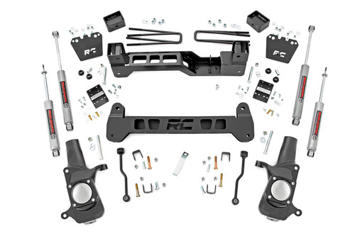 Rough Country - 6 Inch Lift Kit - Chevy Silverado & GMC Sierra 2500HD 2WD (2001-2010) - 220N3A
