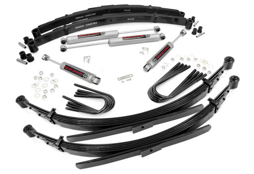 Rough Country - 2 Inch Lift Kit - 56 Inch RR Springs - Chevy/GMC 3/4-Ton Suburban 4WD (88-91) - 265-88-9230