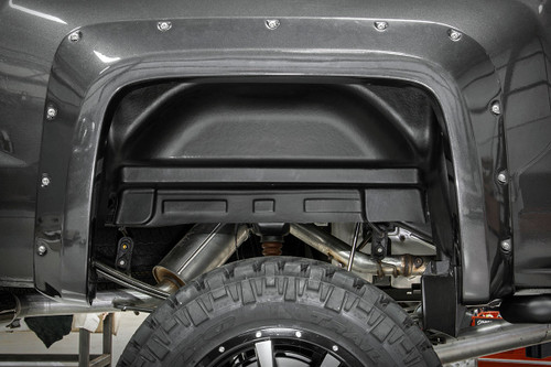 Rough Country - Rear Wheel Well Liners - GMC Sierra 1500/Sierra 2500 HD/Sierra 3500 HD (14-19) - 4216