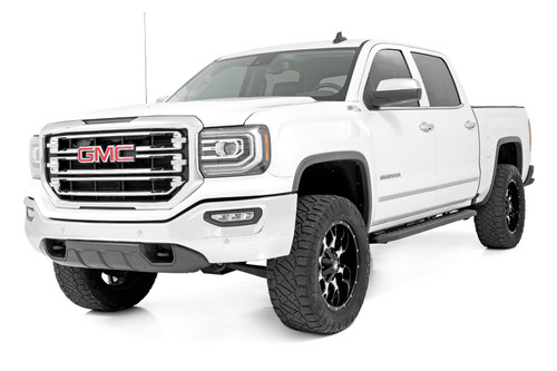 Rough Country - RPT2 Running Boards - Crew Cab - Chevy/GMC 1500/2500HD/3500HD (07-18 & Classic) - 44001