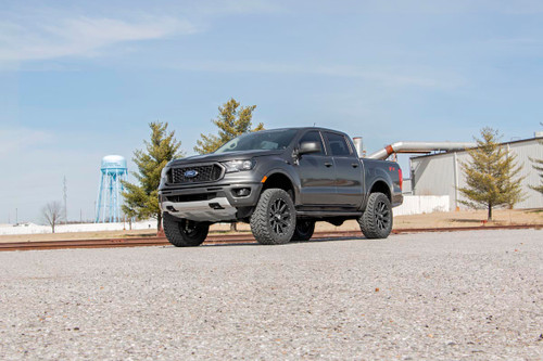 Rough Country - 3.5 Inch Lift Kit - Forged Alum UCA - Cast Steel Knucles - Ford Ranger (19-23) - 50002