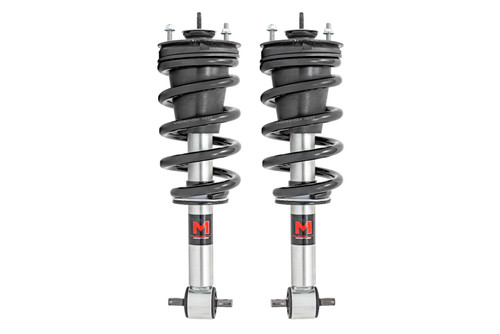 Rough Country - M1 Adjustable Leveling Struts - Monotube - 0-2 in. - Chevy/GMC 1500 Truck & SUV (07-14) - 502029