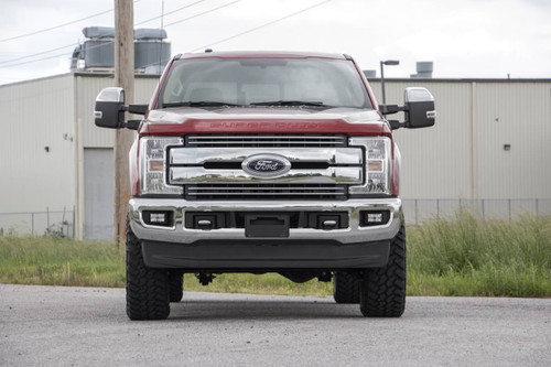 Rough Country - 3 Inch Lift Kit - V2 - Front Gas Coils - Ford F-250 Super Duty 4WD (17-22) - 50272