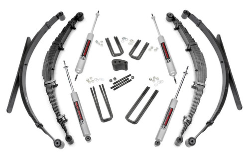 Rough Country - 4 Inch Lift Kit - Rear Springs - Ford F-250 4WD (1977-1979) - 505.20
