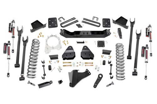 Rough Country - 6 Inch Lift Kit - Diesel - 4 Link - OVLD - Vertex - Ford F-250/F-350 Super Duty (17-22) - 50850
