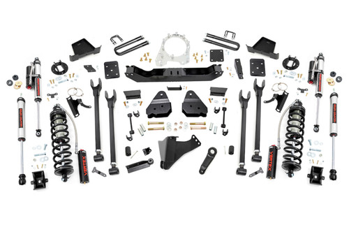 Rough Country - 6 Inch Lift Kit - Diesel - 4 Link - OVLD - C/O Vertex - Ford F-250/F-350 Super Duty (17-22) - 50857