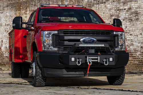 Rough Country - EXO Winch Mount Kit - Ford F-250/F-350 Super Duty 2WD/4WD (2017-2020) - 51004