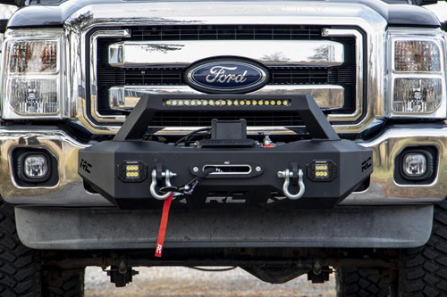Rough Country - EXO Winch Mount Kit - Ford F-250/F-350 Super Duty 2WD/4WD (2011-2016) - 51006