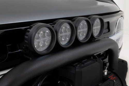 Rough Country - Safari Bar - 3 in. OSRAM (Pair) - Wide - OE Modular Steel - Ford Bronco (21-25) - 51114