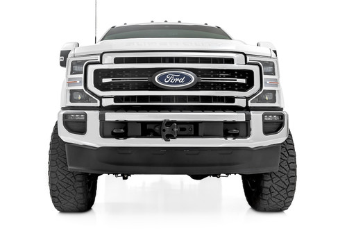 Rough Country - Hidden Winch Mount - Ford F-250/F-350 Super Duty 2WD/4WD (2020-2022) - 51119