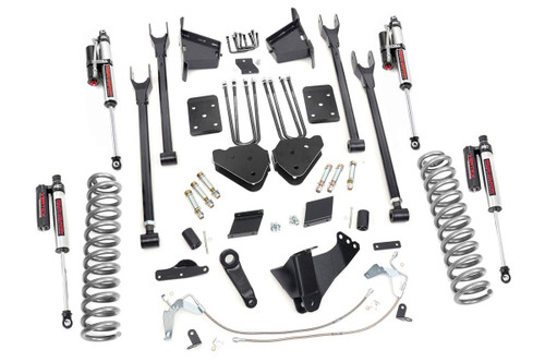 Rough Country - 6 Inch Lift Kit -4-Link - No OVLD - Vertex - Ford F-250 Super Duty 4WD (15-16) - 52750