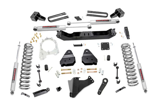 Rough Country - 4.5 Inch Lift Kit - Diesel - Dually - Ford F-350 Super Duty 4WD (2017-2022) - 55930