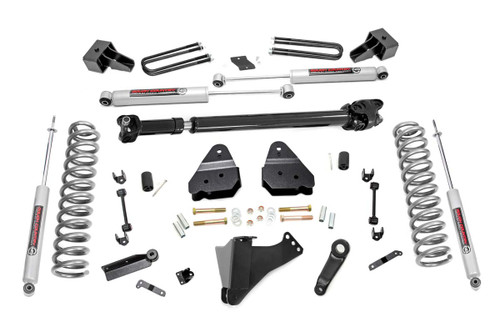 Rough Country - 4.5 Inch Lift Kit - DRW - FR Drive Shaft - Ford F-350 Super Duty 4WD (17-22) - 55931