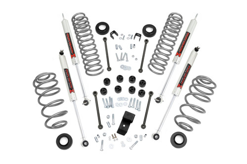 Rough Country - 3.25 Inch Lift Kit - 6 Cyl - M1 - Jeep Wrangler TJ 4WD (1997-2002) - 64240