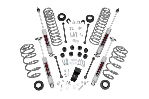 Rough Country - 3.25 Inch Lift Kit - 6 Cyl - Jeep Wrangler TJ (03-06)/Wrangler Unlimited (04-06) - 644.20