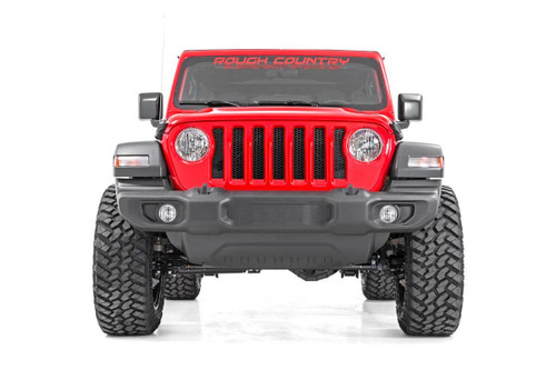 Rough Country - 2.5 Inch Lift Kit - Coils - Jeep Wrangler Unlimited Rubicon 4WD (2018-2023) - 66630