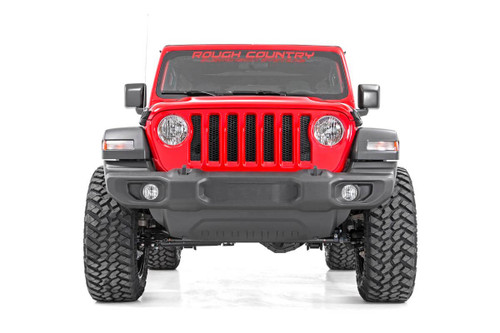 Rough Country - 2.5 Inch Lift Kit - Coils - Jeep Wrangler Unlimited 4WD (2018-2023) - 67731