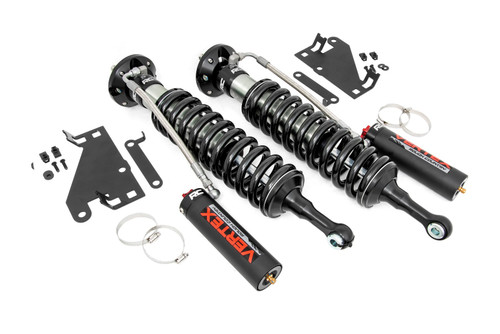 Rough Country - Vertex 2.5 Adjustable Coilovers - Front - 3.5 Inch - Toyota Tundra 4WD (22-25) - 689049