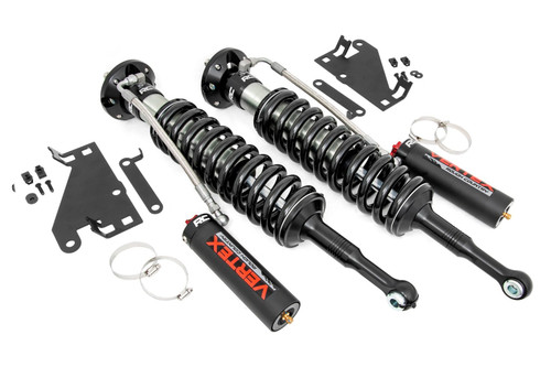 Rough Country - Vertex 2.5 Adjustable Coilovers - Front - 6 in. - Toyota Tundra 4WD (2022-2025) - 689050