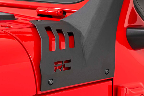 Rough Country - LED Light Kit - Windshield - 50 in. BLK Dual Row - WHT DRL - Jeep Gladiator JT/Wrangler JL (18-25) - 70067
