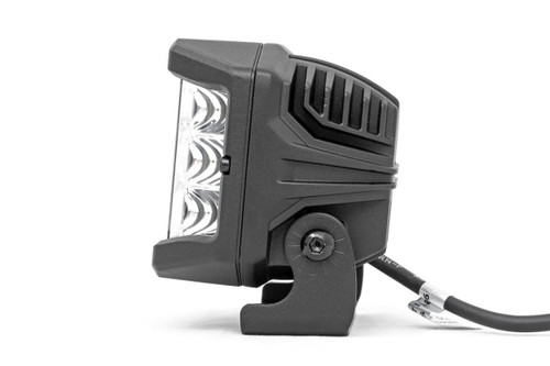 Rough Country - 3 Inch Chrome Series LED Lights - Wide Angle Osram - Pair - 70904