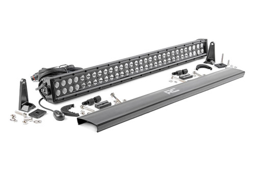 Rough Country - 30 Inch Black Series LED Light Bar - Dual Row - 70930BL