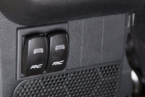 Rough Country - Auxiliary Switch Bezel - Dual - 709B-2