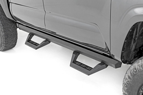 Rough Country - SRX2 Adj Aluminum Step - Double Cab - Toyota Tacoma 2WD/4WD (2005-2023) - 71000A