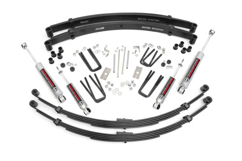 Rough Country - 3 Inch Lift Kit - Rear Springs - Toyota Truck 4WD (1984-1985) - 71530