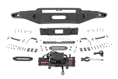 Rough Country - Hybrid Front Bumper - 12000S - Toyota Tundra 2WD/4WD (2022-2025) - 72006