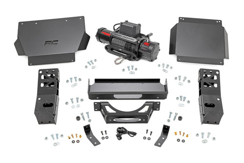 Rough Country - Hidden Winch Mount - 9500S - Toyota Tacoma 2WD/4WD (2024-2025) - 72012
